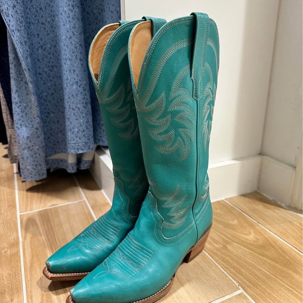 Tecovas Annie Lagoon Boots - Women’s Size 8 - Picture 4 of 9